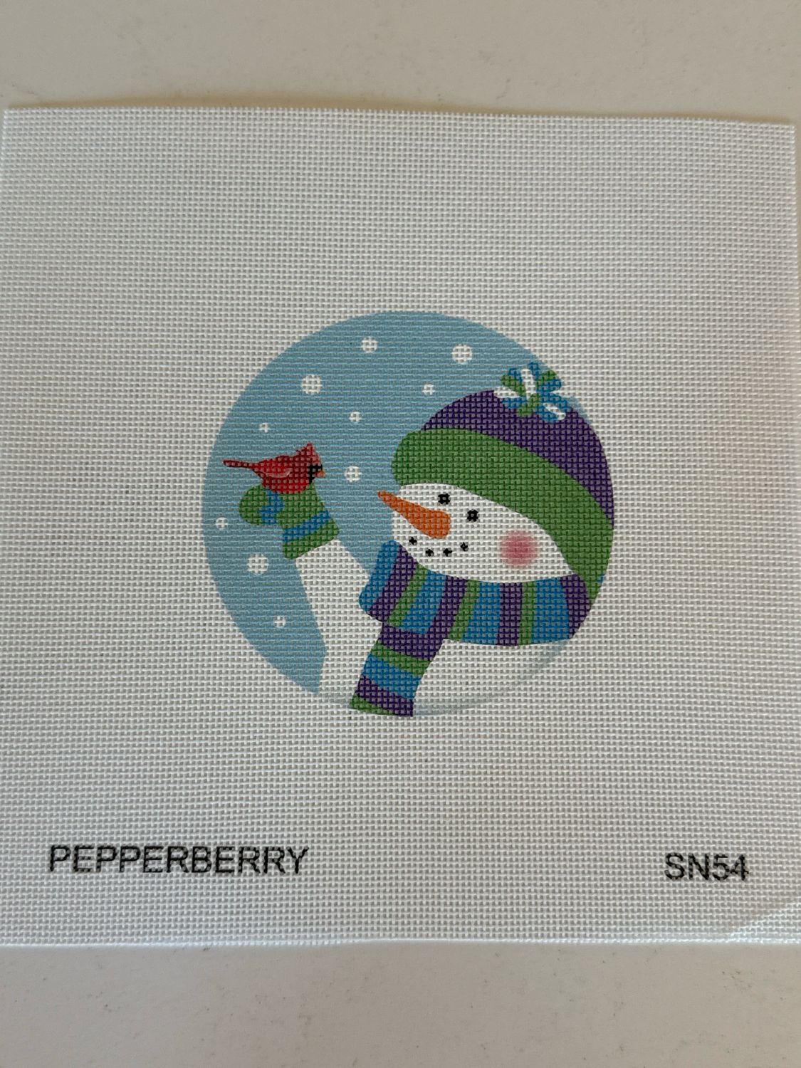 Jax Snowman w/Cardinal Orna
