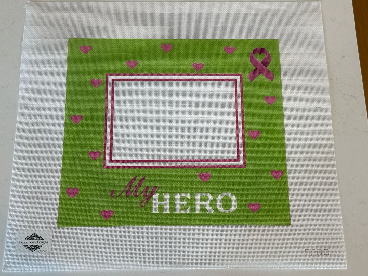 My Hero Pink Ribbon Frame