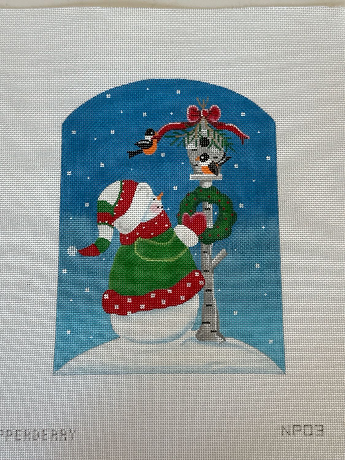 North Pole Snowman