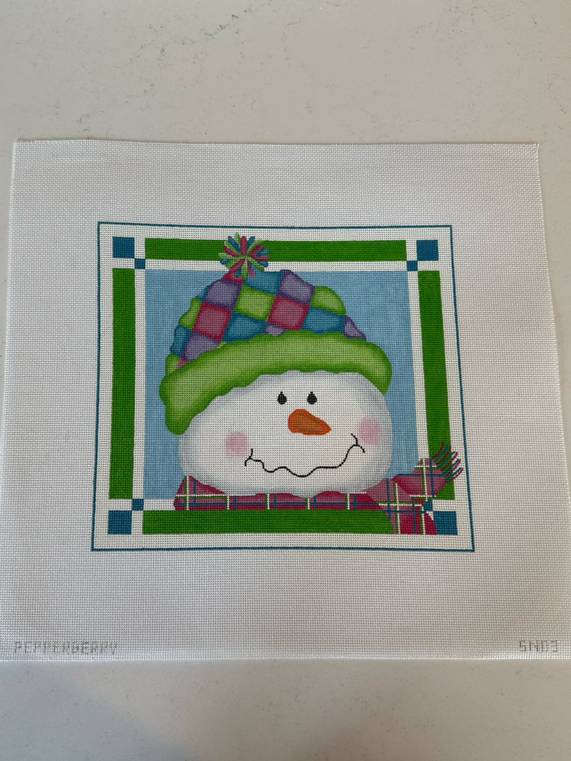 Patches Snowman