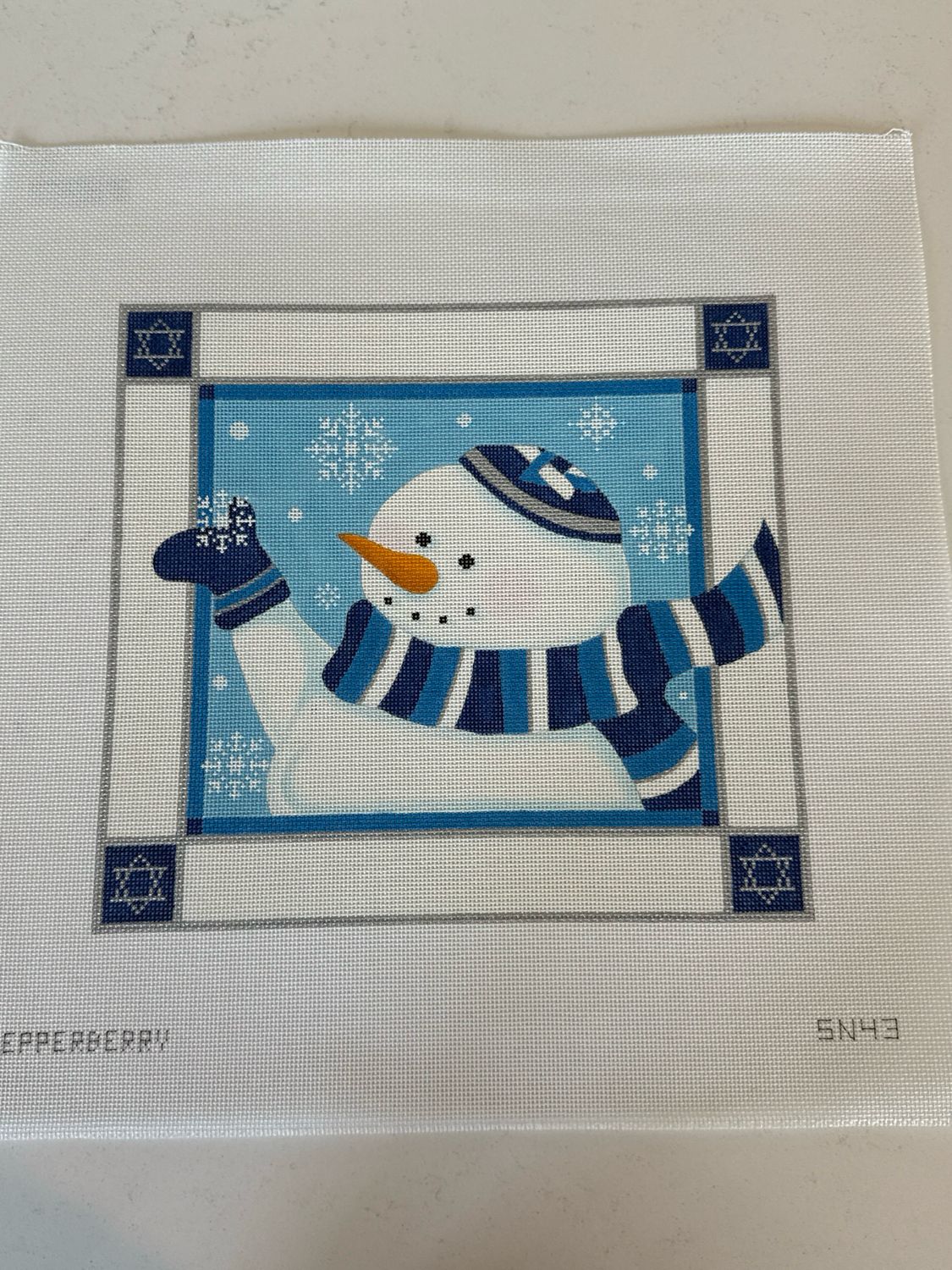 Yarmulka Snowman