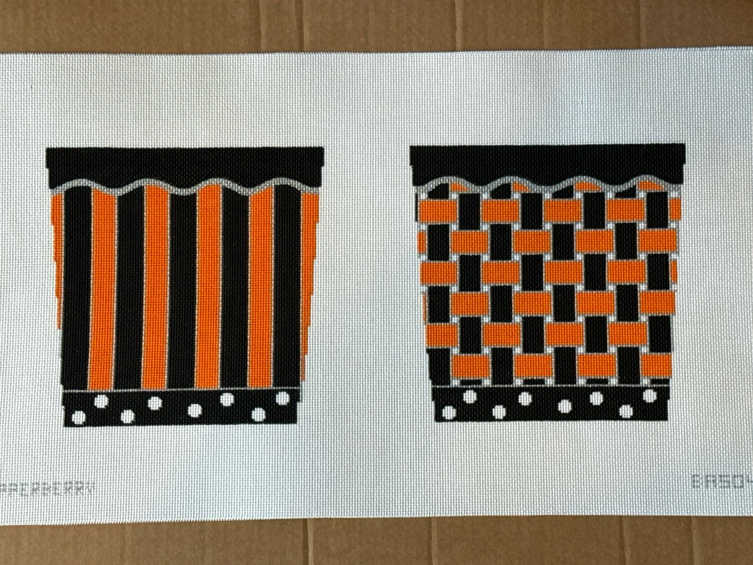 Halloween Basket (2 canvases)