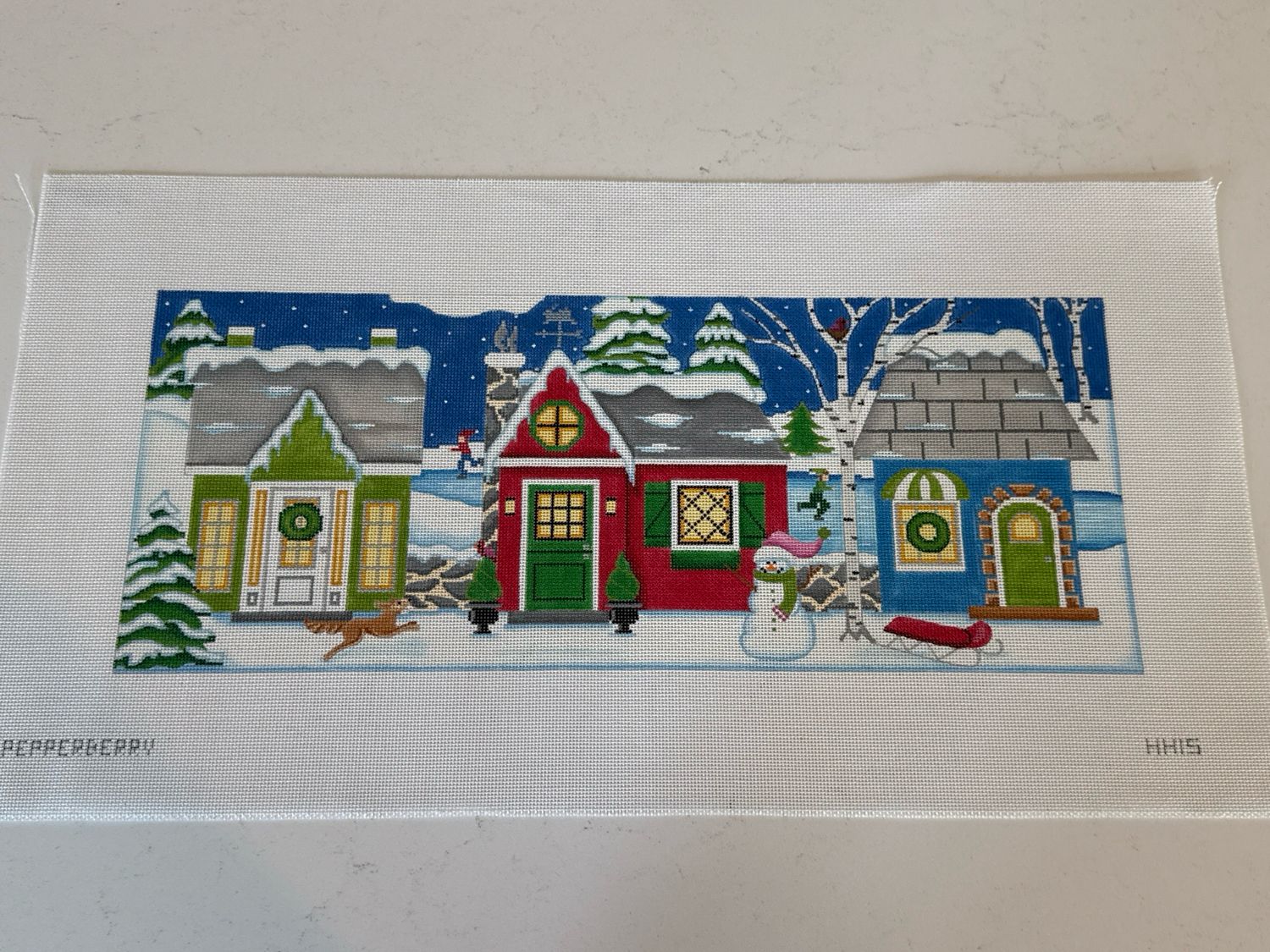 Houses in Season, Winter