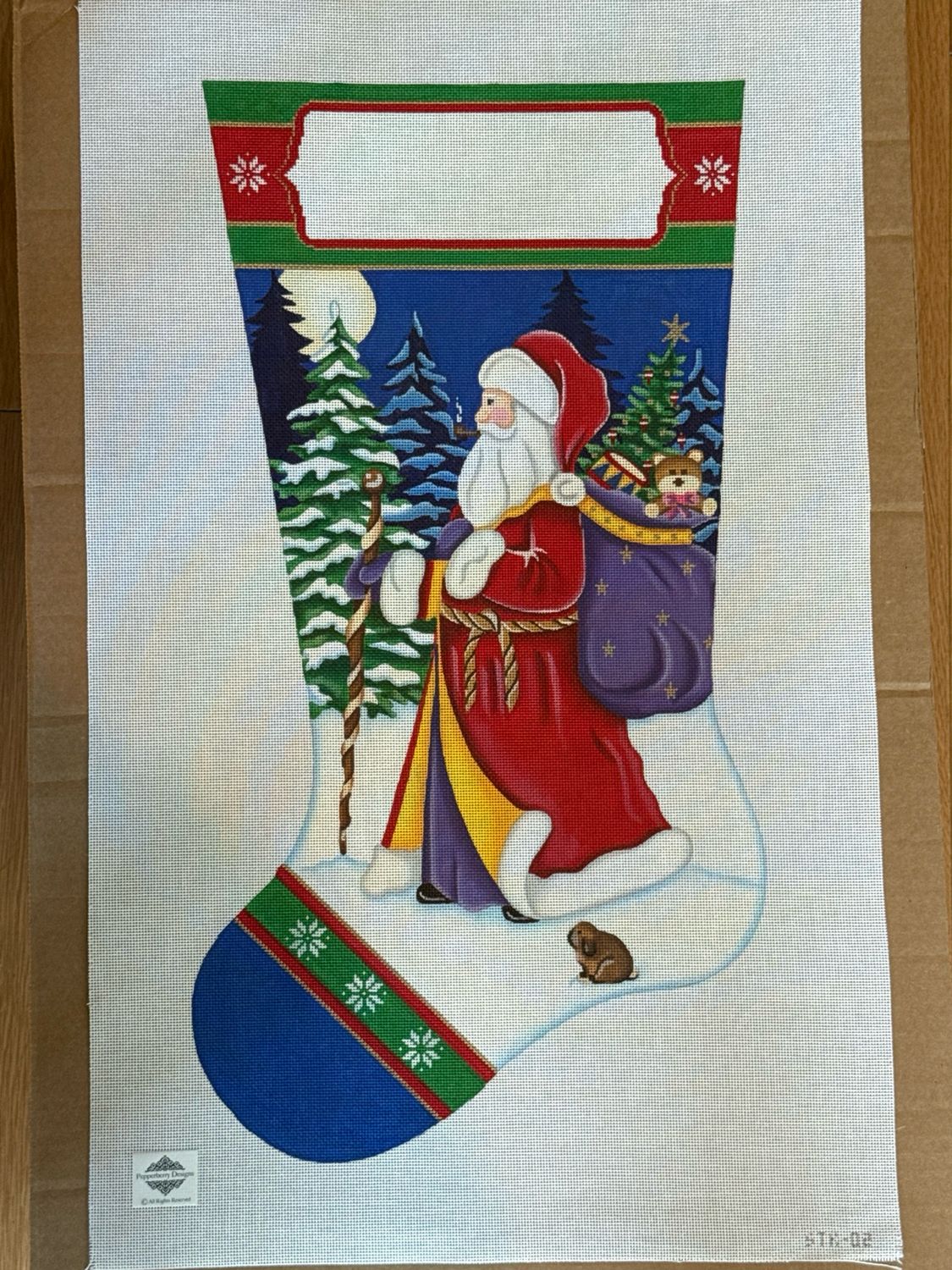 Old World Santa with Bunny 18m