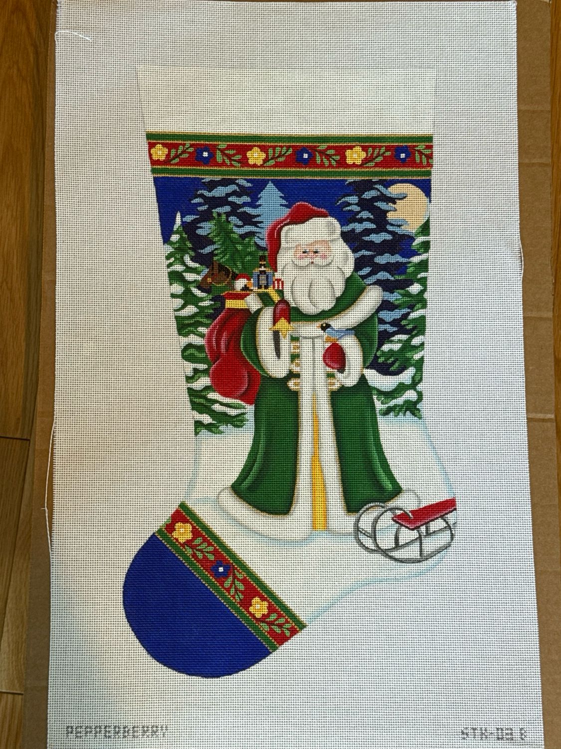 Old World Santa with Sled 13m