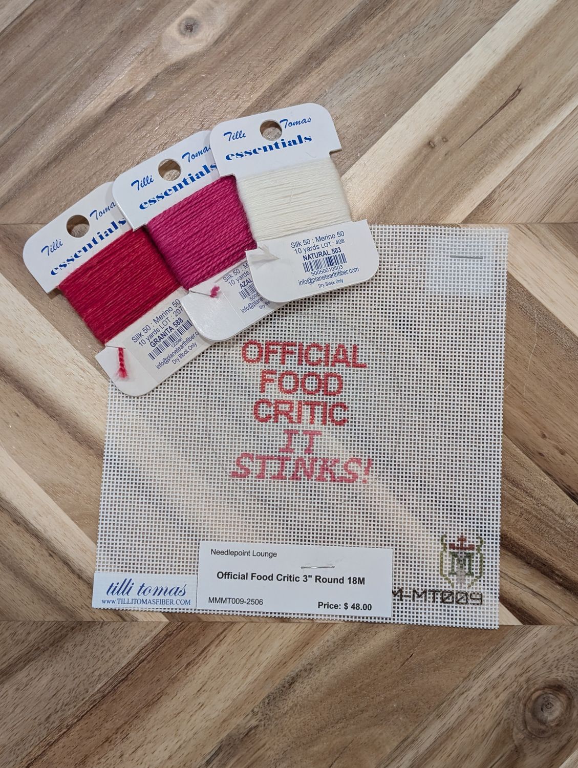 Official Food Critic 3&quot; Round 18M Kit