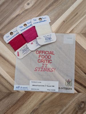 Official Food Critic 3&quot; Round 18M Kit