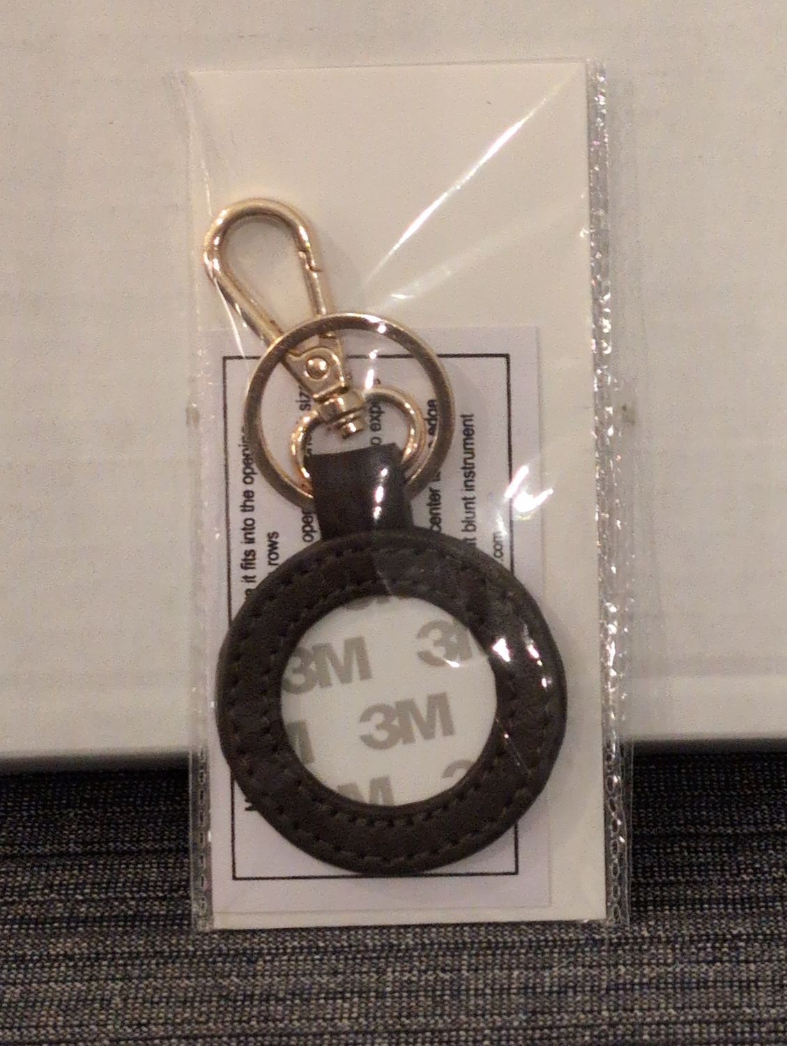 Leather Key Fob Brown