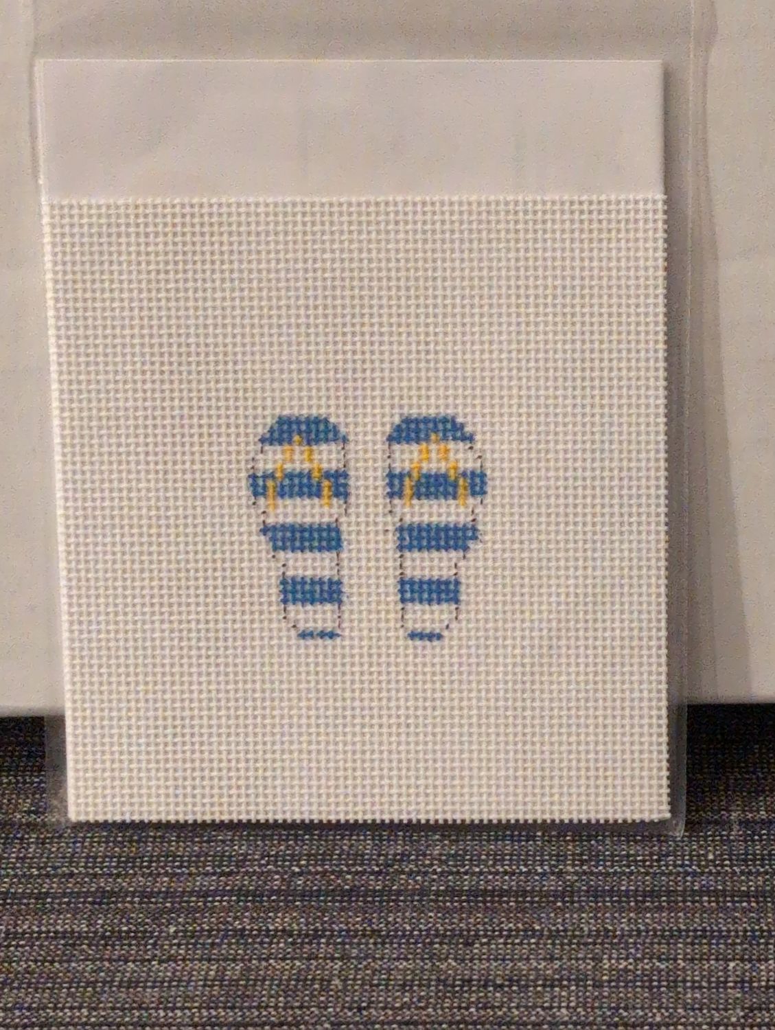 Mini - Blue Flip Flops
