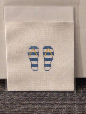 Mini - Blue Flip Flops