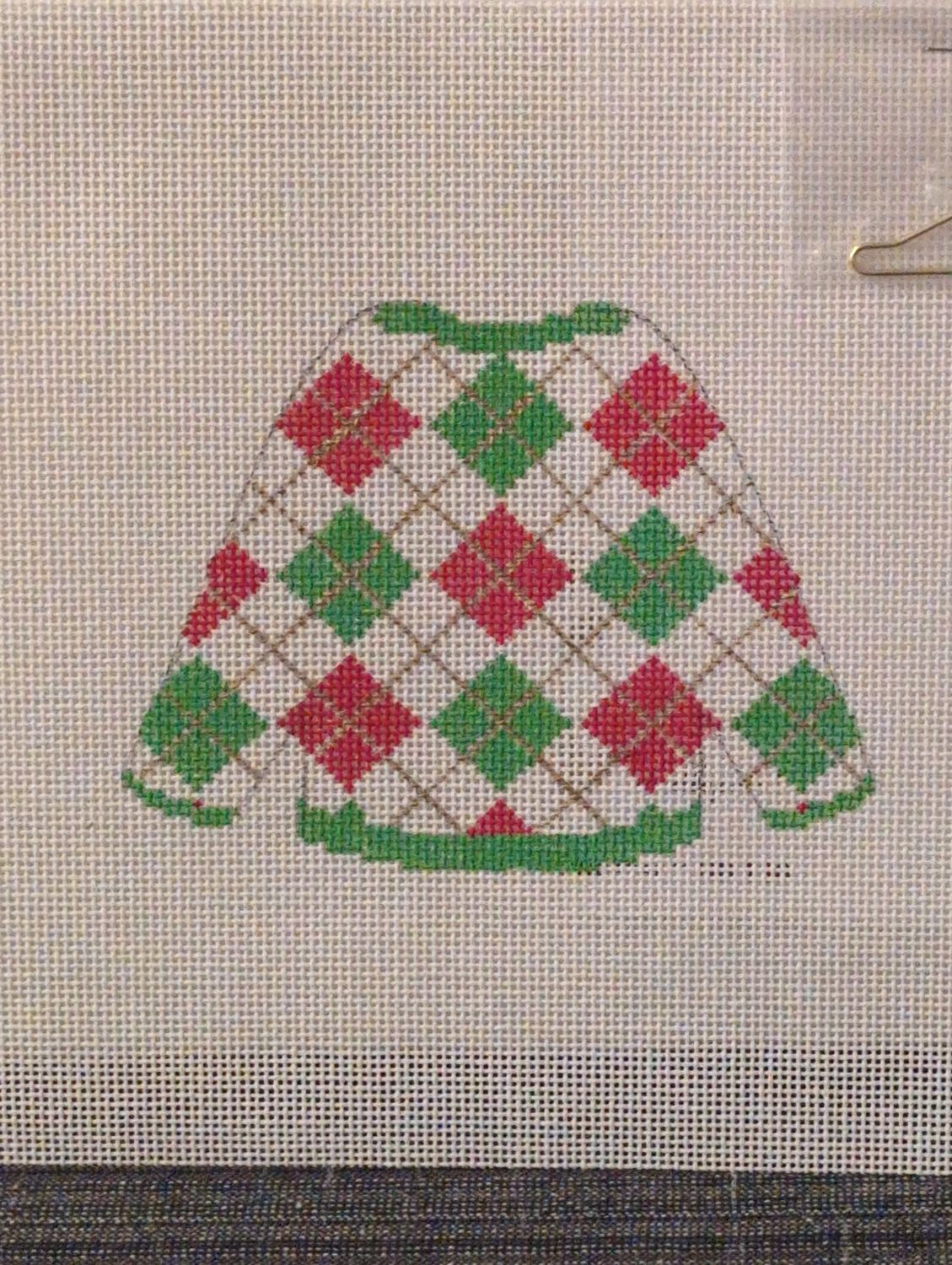 Sweater - Argyle with stitchguide