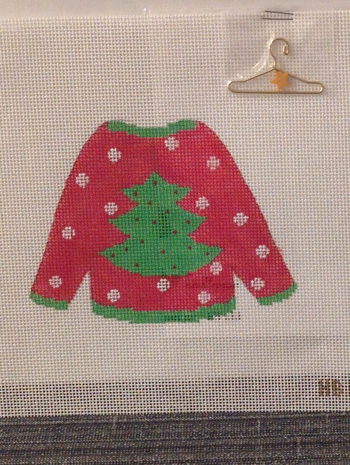 Sweater - Christmas Tree with stitchguide