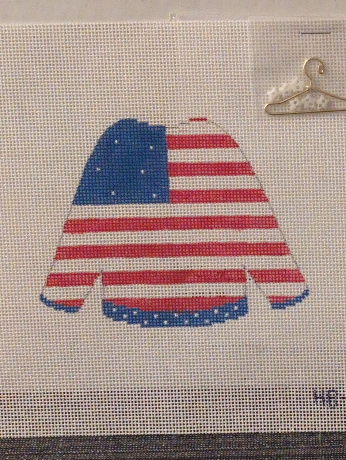 Sweater - Flag with stitchguide