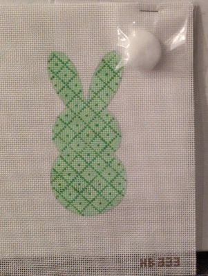 Bunny Tails - Green with stitchguide