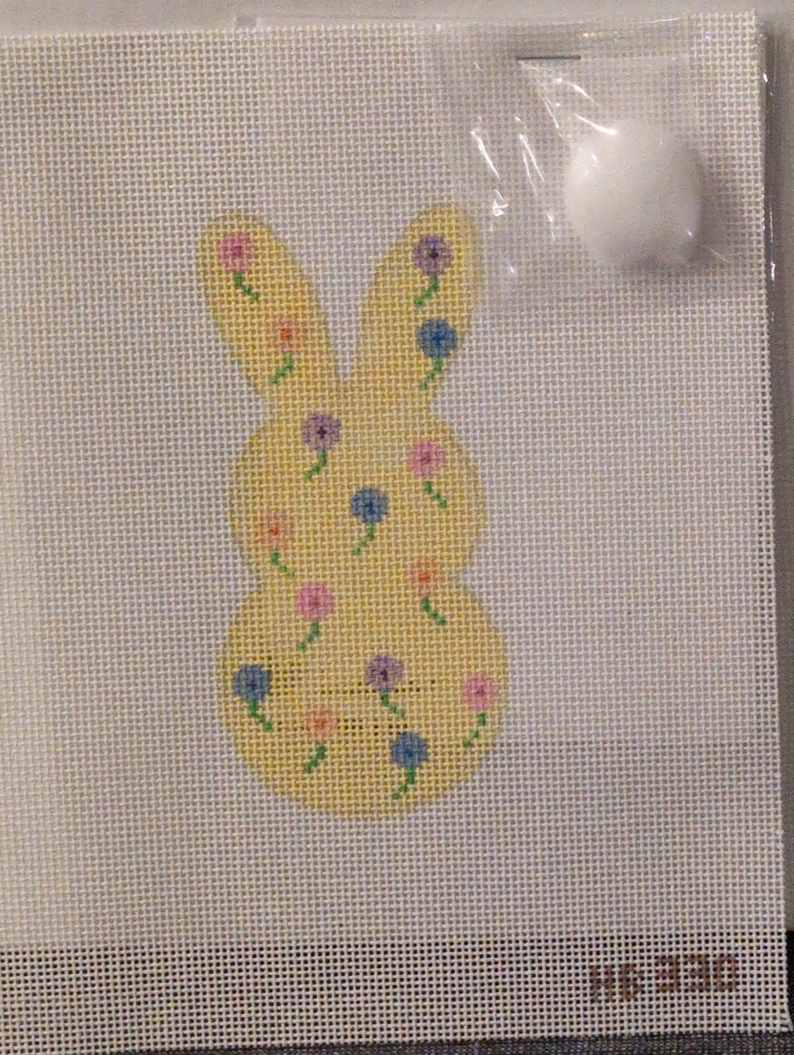 Bunny Tails - Yellow with stitchguide