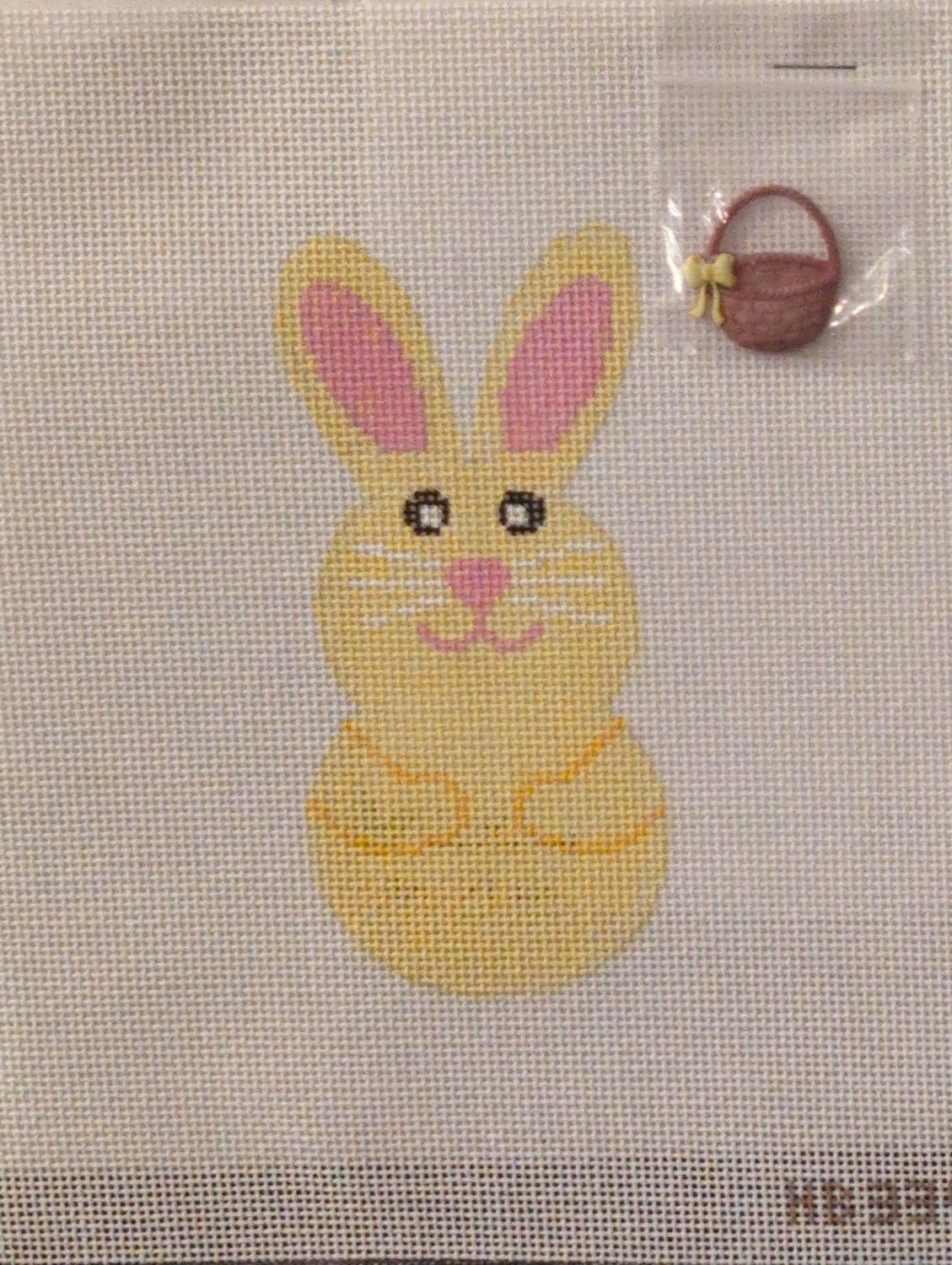 Bunny Smiles - Yellow with stitchguide
