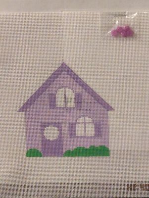 Cottage - Purple  with stitchguide