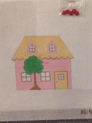 Cottage - Pink &amp; Yellow with stitchguide