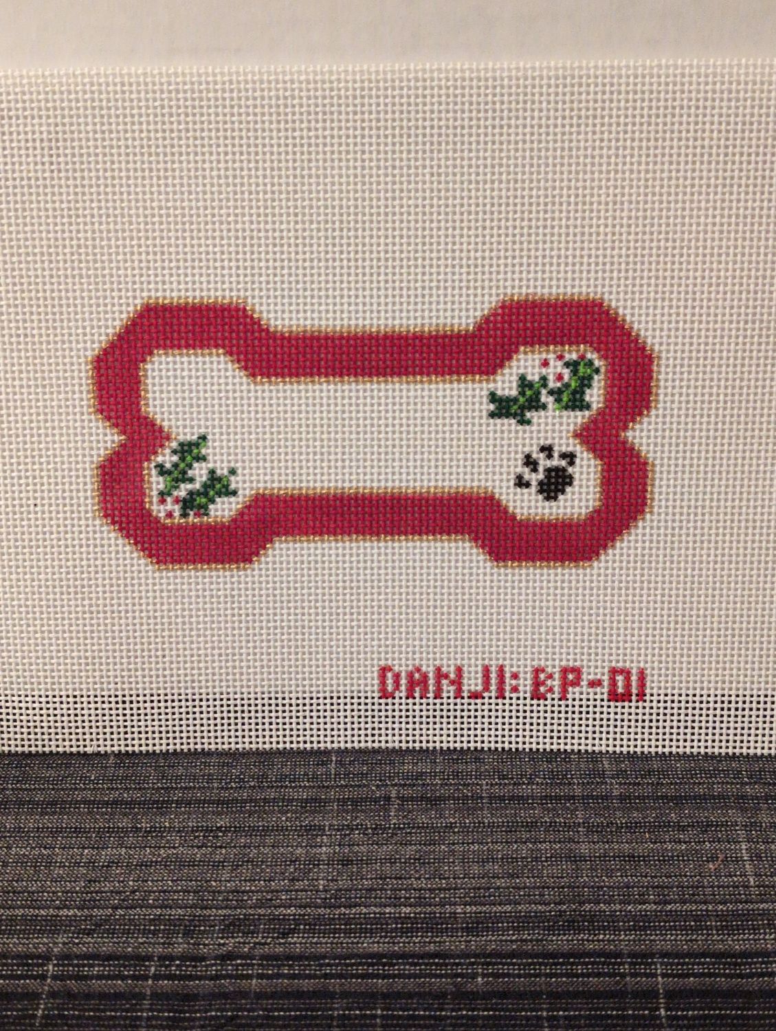 Red Bone Ornament on 13M