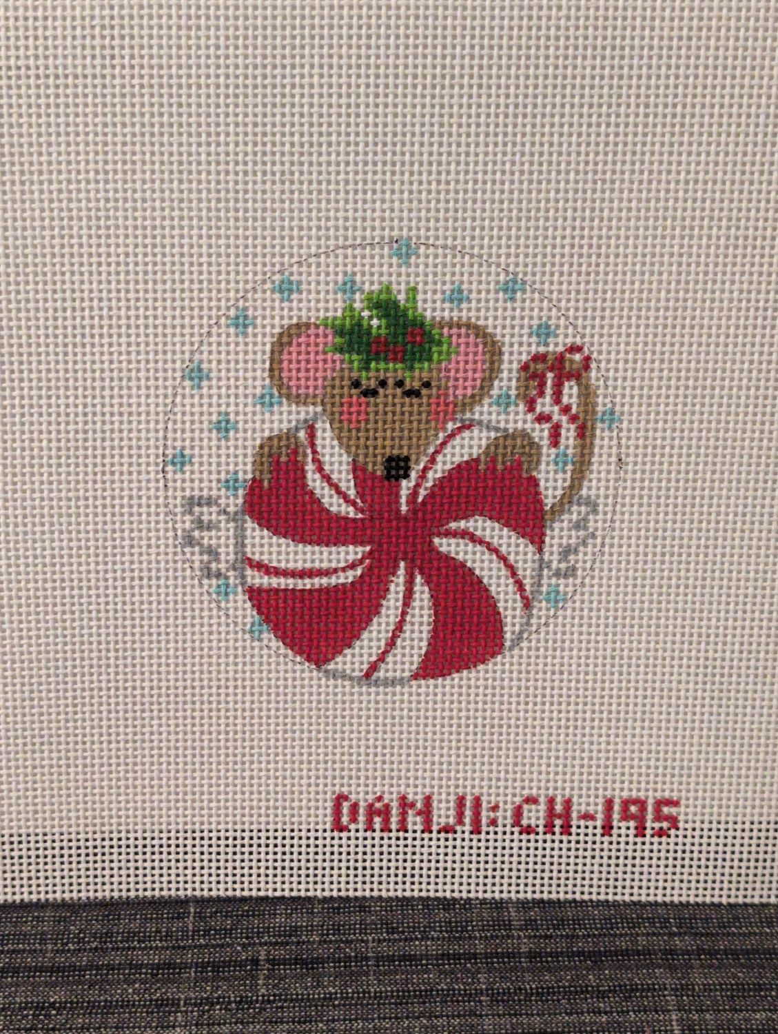 Peppermint Mouse Ornament on 13M