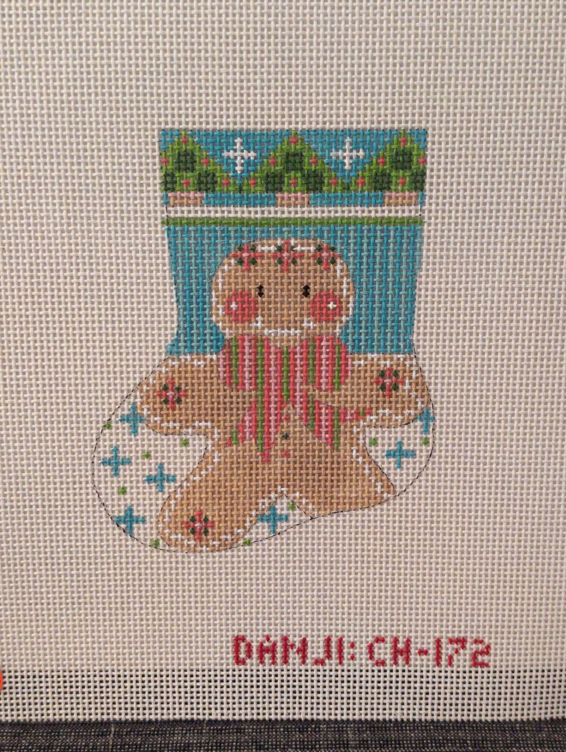 Gingerbread Girl Stocking on 13M
