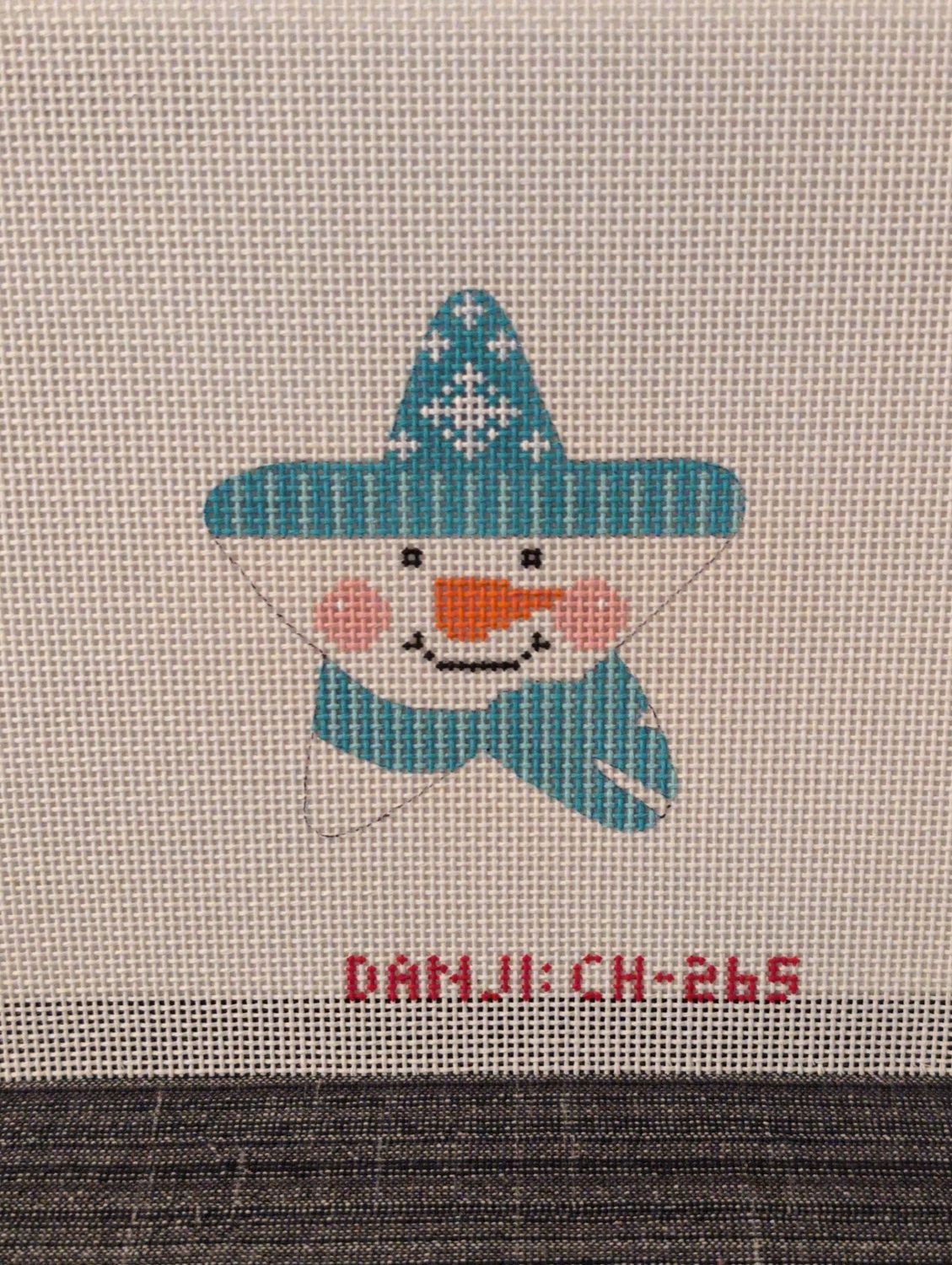 Blue Snowman Star on 13M