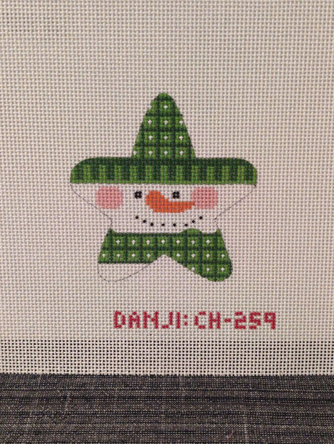 Green Snowman Star on 13M
