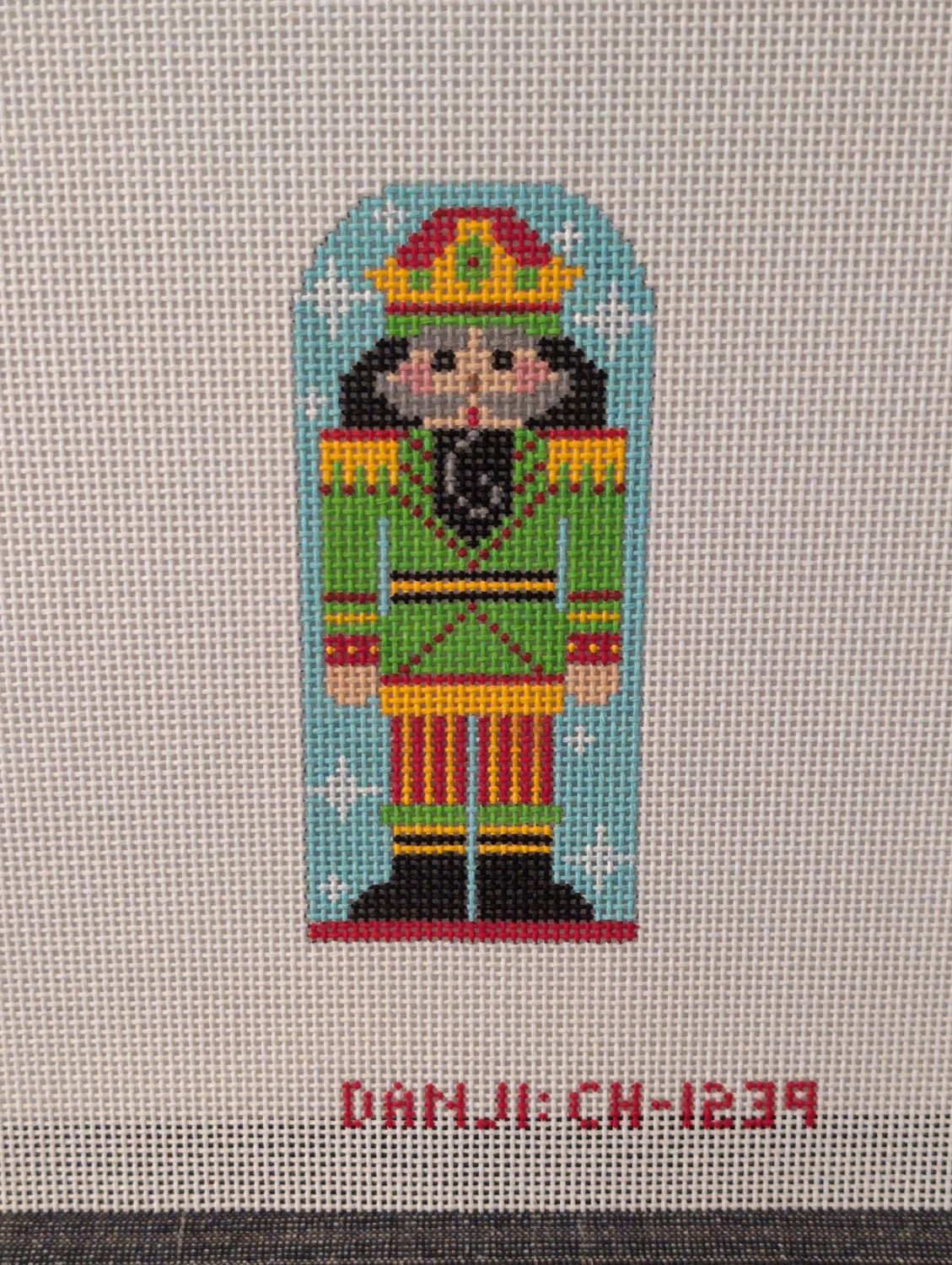 Green Nutcracker Ornament
