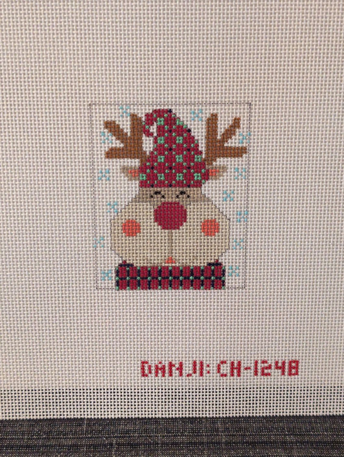 Reindeer Ornament - Red  Hat