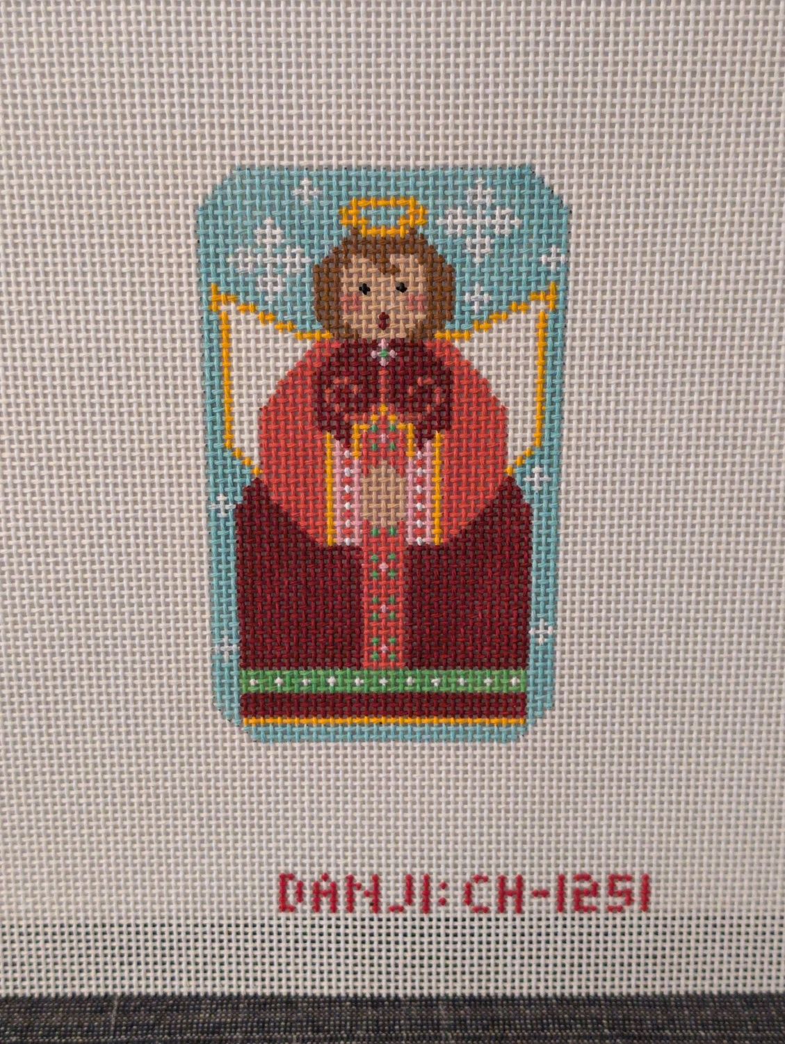 Red Angel Ornament