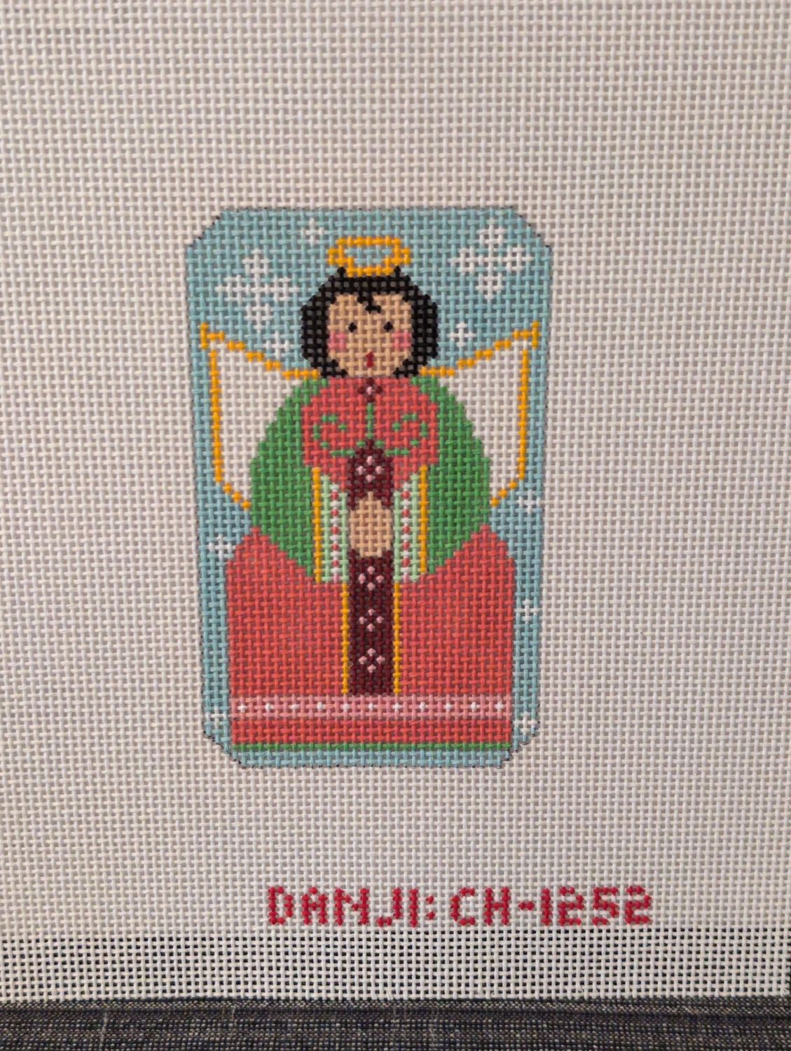 Coral Angel Ornament