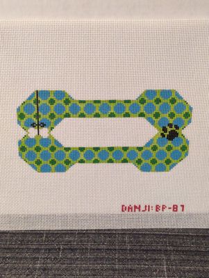 Dog Bone - Paw &amp; Bone - Blue and Green