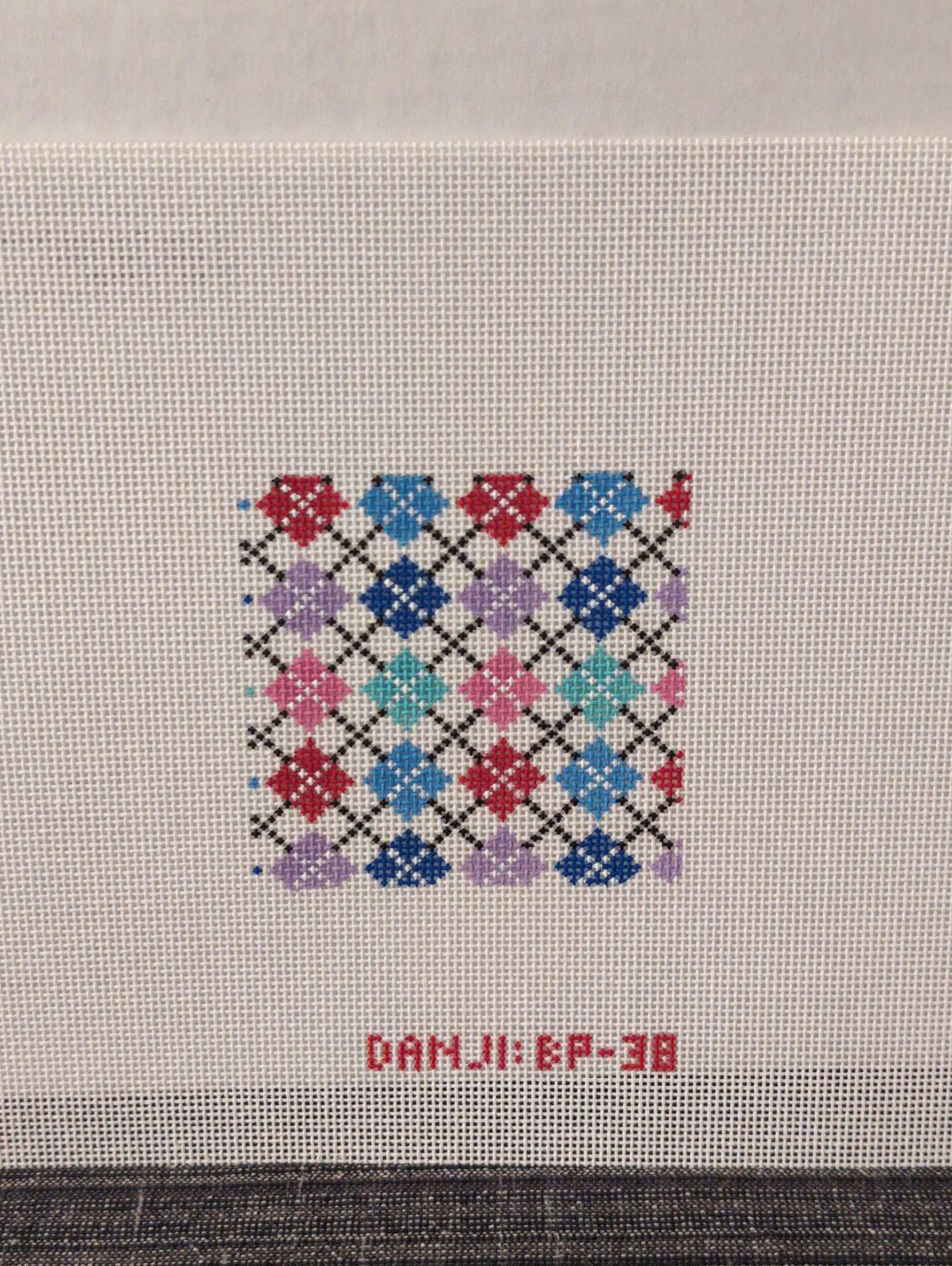 Argyle - Pastels Pink Turquoise
