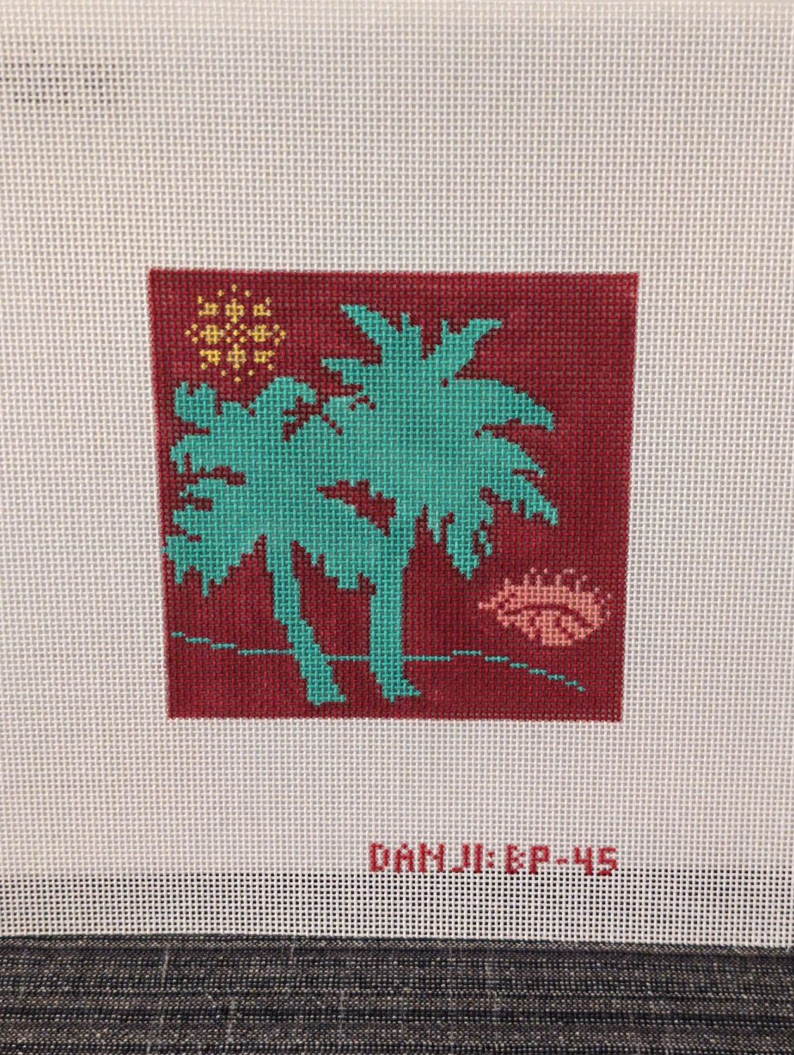 Palm Tree Series - Turquoise