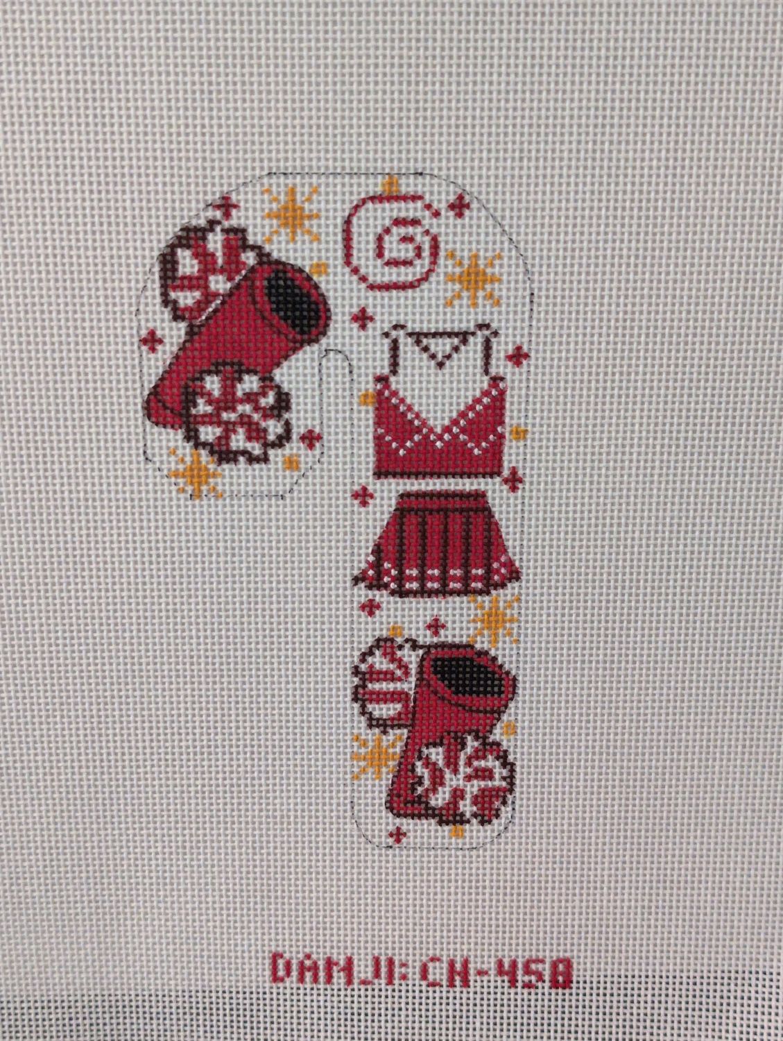 Cheerleader Candy Cane