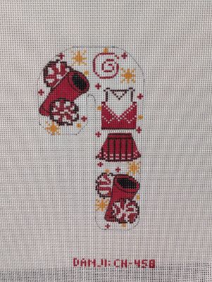 Cheerleader Candy Cane