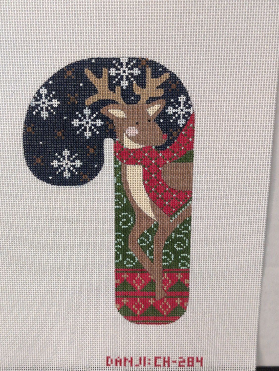 Traditional Reindeer Candy Cane