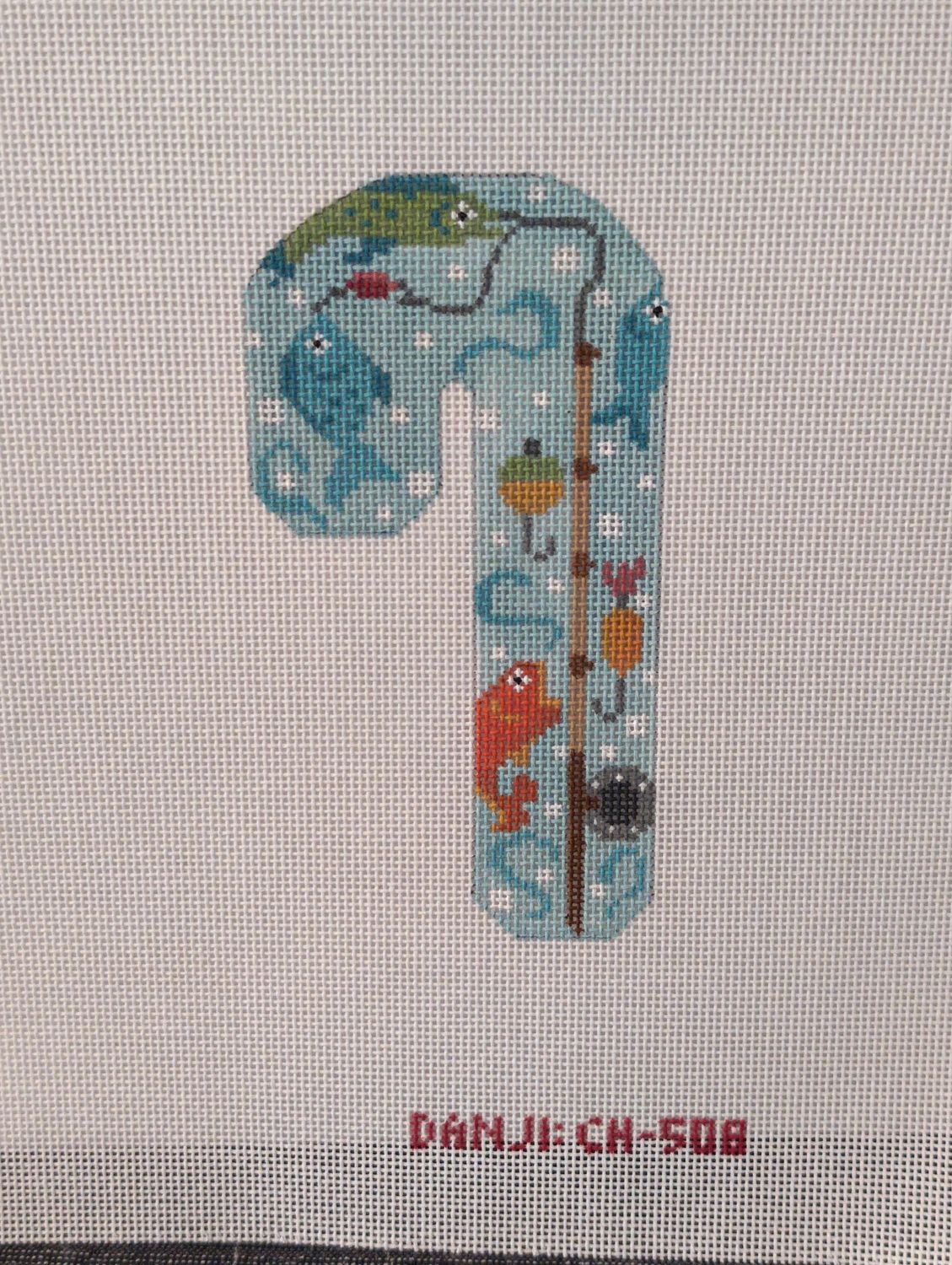 Fishing Candy Cane