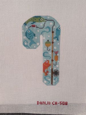 Fishing Candy Cane