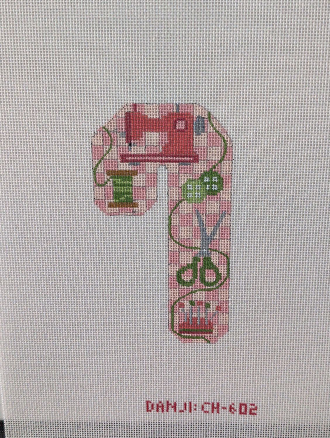 Sewing Candy Cane