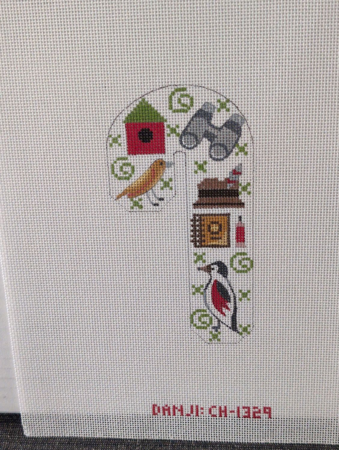 Birdwatcher Candy Cane
