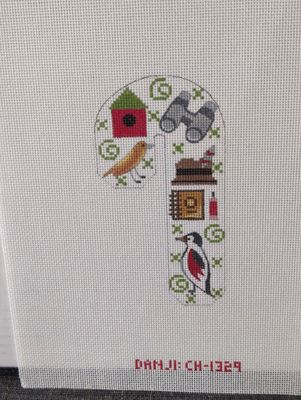 Birdwatcher Candy Cane