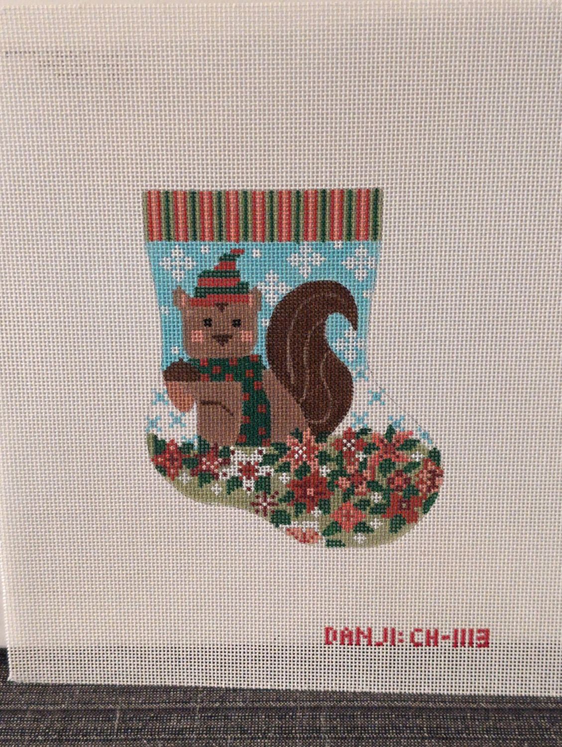 Baby Squirrel Mini Stocking