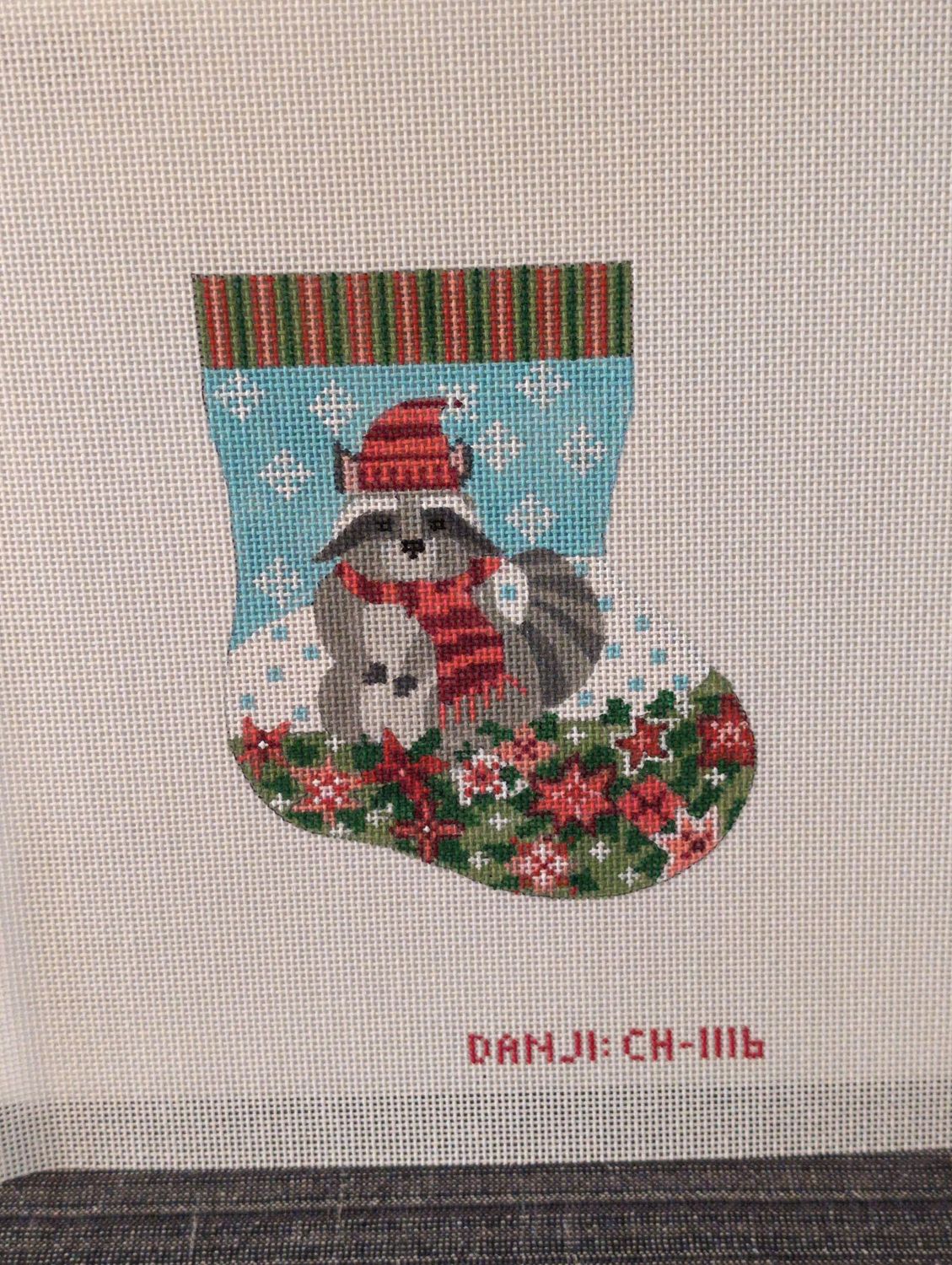 Raccoon Mini Stocking