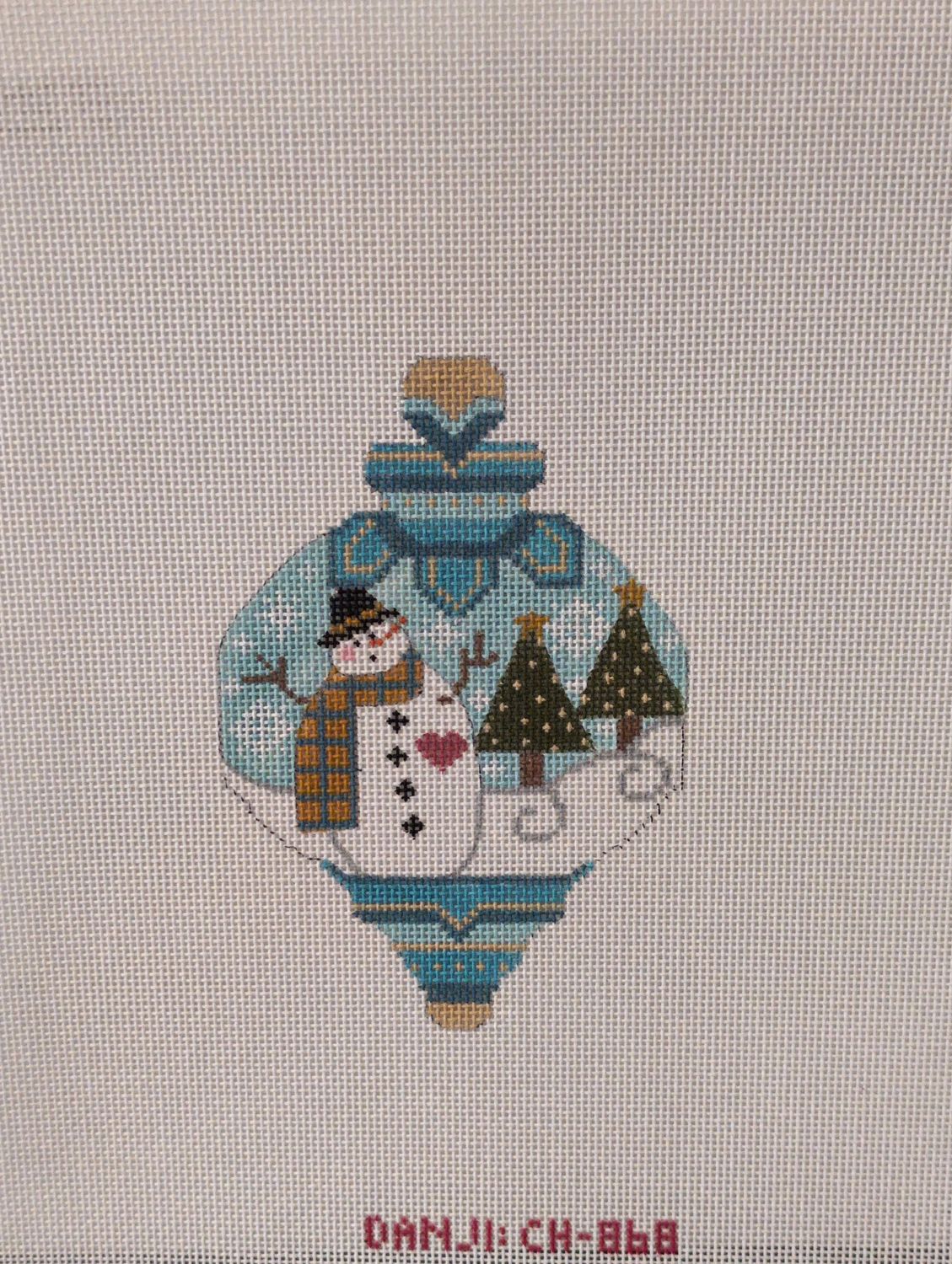 Snowman Ornament 1