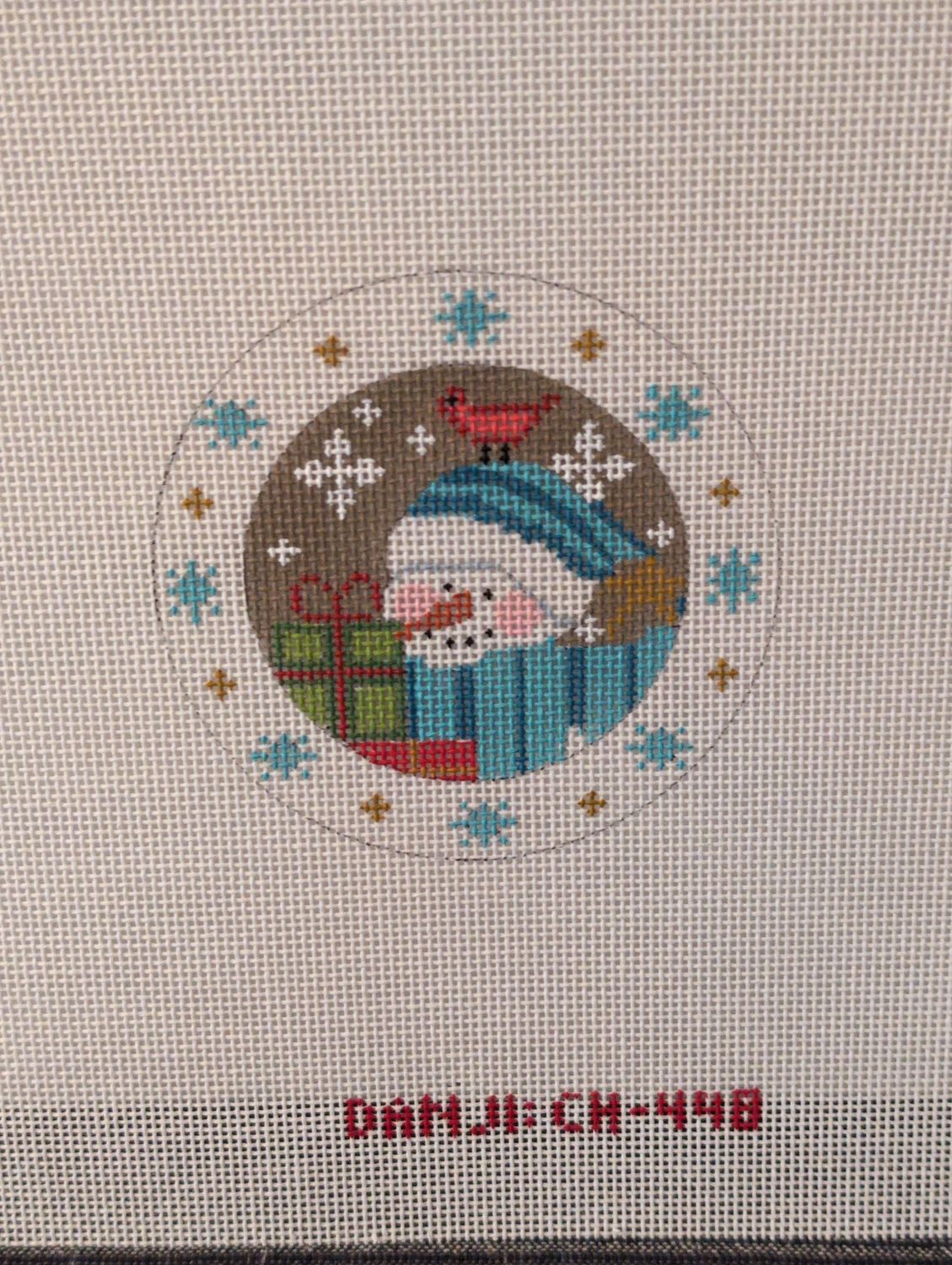 Snowman with Presents &amp; Snowflakes