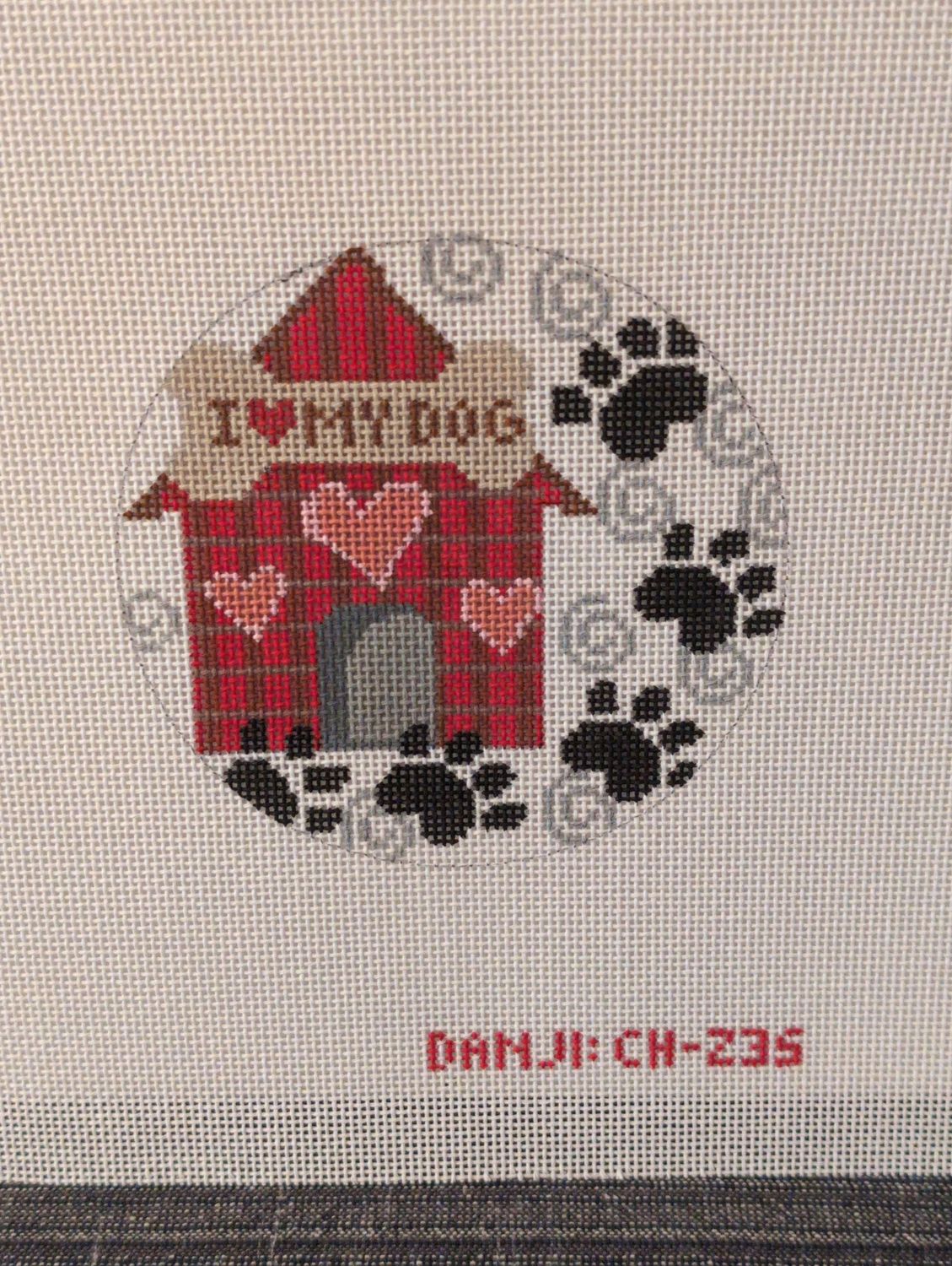 Dog House Ornament