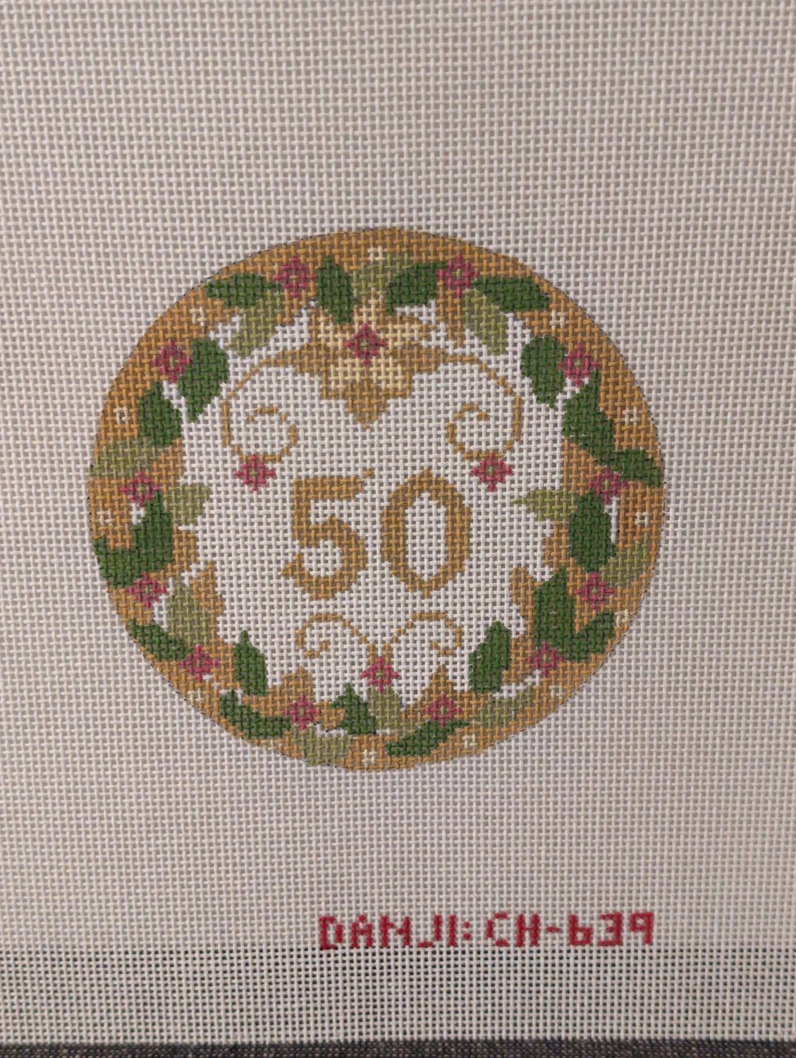50th Anniversary Round - stitchguide available