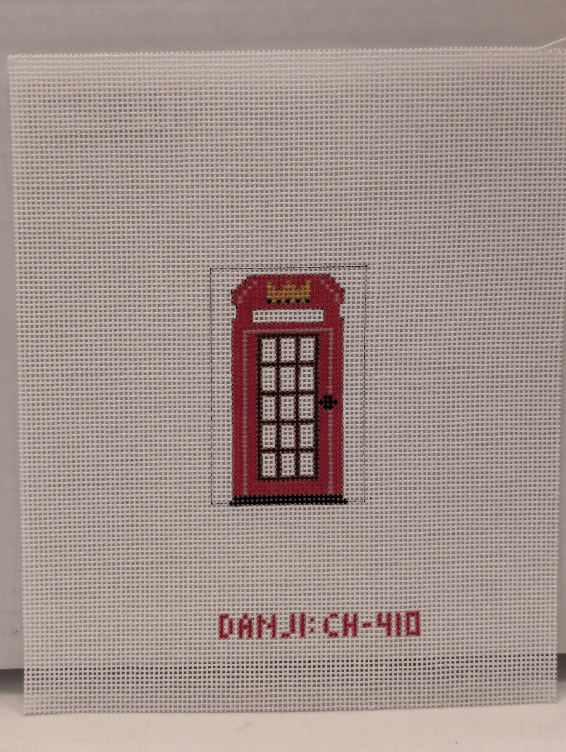 Telephone Booth Insert - stitchguide available