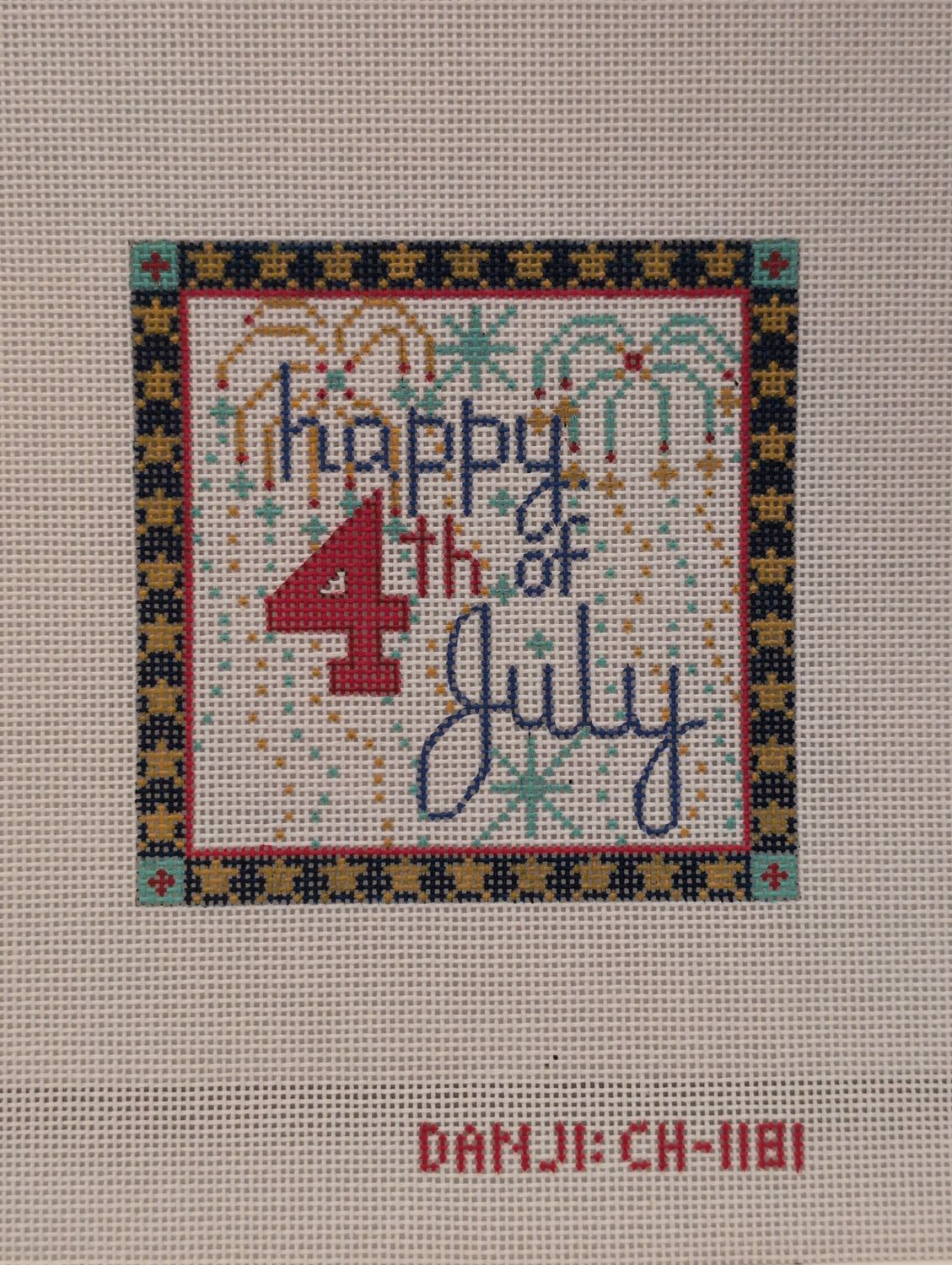 Happy 4th of July Square